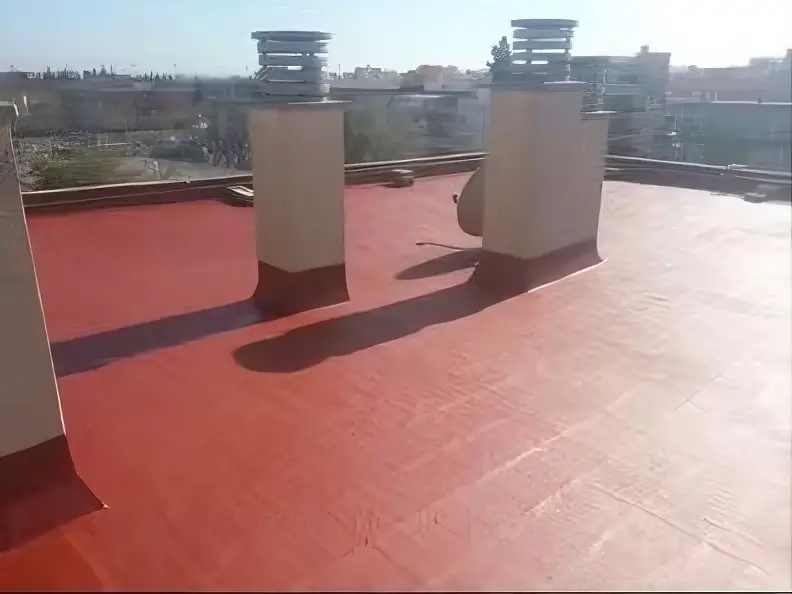 Impermeabilización de terraza en azotea realizada por Pintores Cartagena